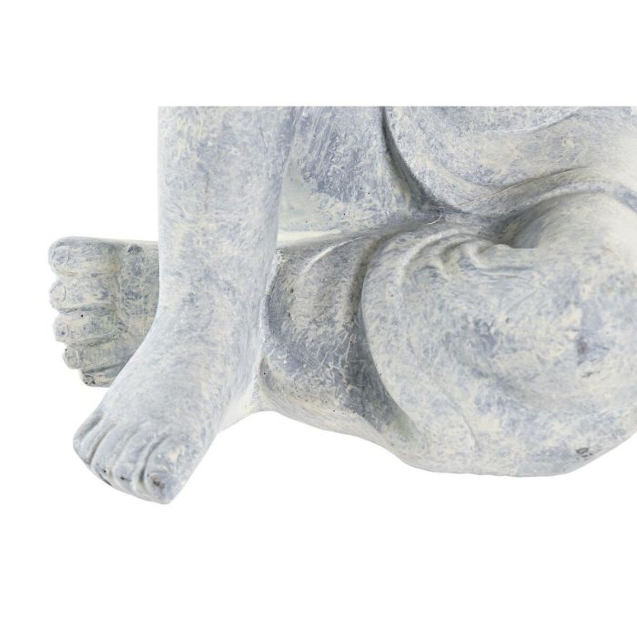 Figura Oriental DKD Home Decor Gris Claro 14 x 23 x 18 cm 1