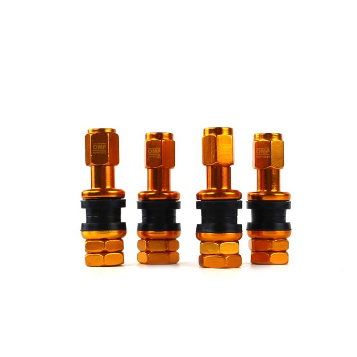 Omp OMPS09990009 Juego 4 Valvulas Neumaticos Aluminio Amarillo Para Llantas Alta Presion (No TPMS) 3 Omp OMPS09990009 Juego 4 Valvulas Neumaticos Aluminio Amarillo Para Llantas Alta Presion (No TPMS) 3
