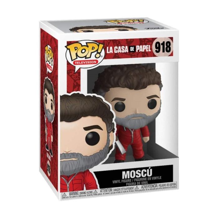 Funko Pop Figura de Vinilo Moscu La Casa de Papel 9 cm 2