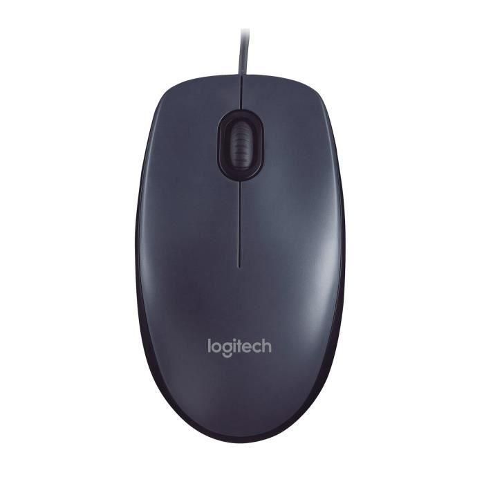 Logitech M90 Ratón Óptico USB con Cable Negro, 1000 dpi, Ergonómico, Control Preciso para Ordenador 5 Logitech M90 Ratón Óptico USB con Cable Negro, 1000 dpi, Ergonómico, Control Preciso para Ordenador 5