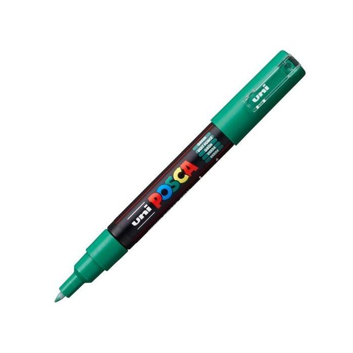 Posca Marcador Pc-1M No Permanente Punta Fina 0.7-1 mm Verde Posca Marcador Pc-1M No Permanente Punta Fina 0.7-1 mm Verde