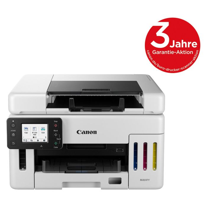 Canon MAXIFY GX6550 Multifunción Inyección de Tinta Color, Copia, Escaneo, Wi-Fi, Negro/Blanco 1 Canon MAXIFY GX6550 Multifunción Inyección de Tinta Color, Copia, Escaneo, Wi-Fi, Negro/Blanco 1