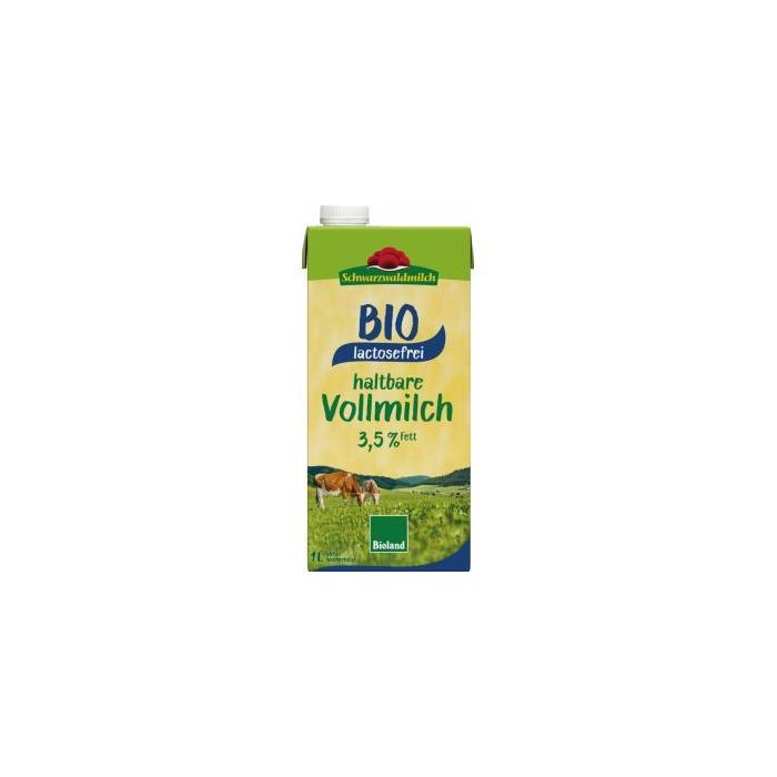SCHWARZWALDER Leche de Vaca Entera 3,5% sin Lactosa Bio 1 Litro