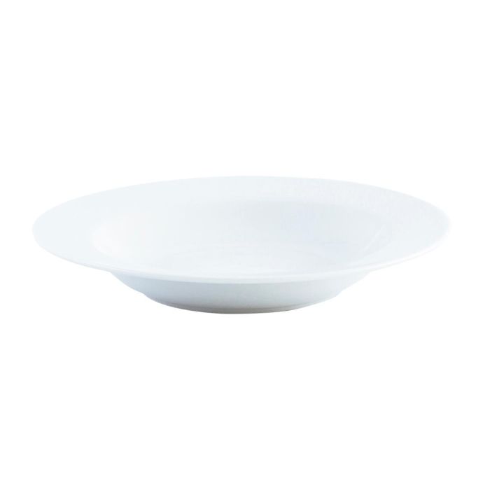 Quid Plato Hondo Porcelana Basic 21,5 cm (12 Unidades) 1