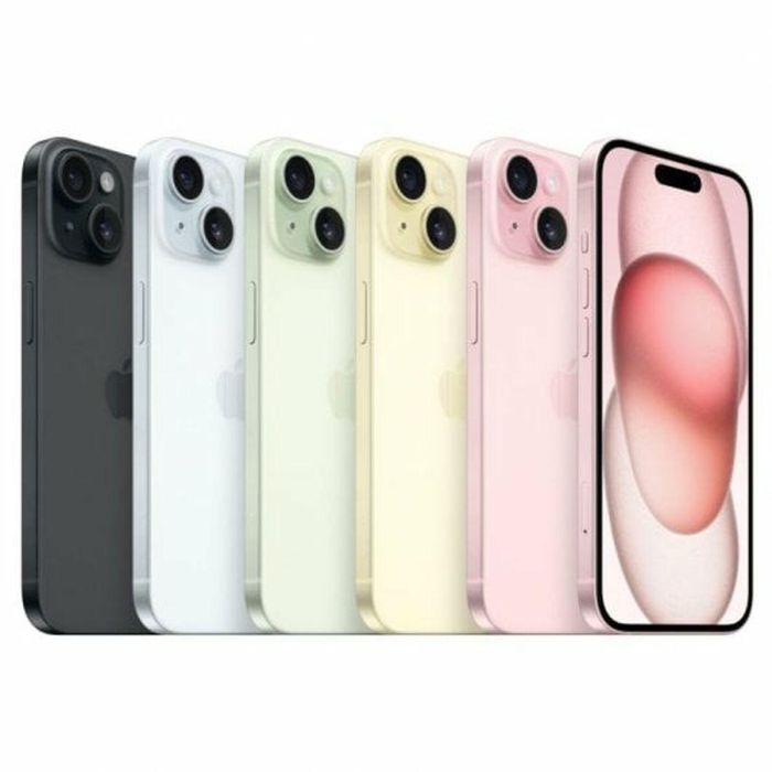 Apple MTP53QL/A iPhone 15 Smartphone 128GB 6.1" Super Retina XDR 5G 48MPx Cámara A16 Bionic USB-C Resistencia al Agua IP68 Verde 5