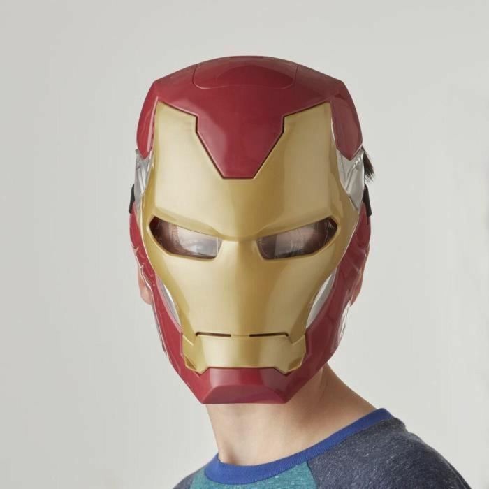 Hasbro Mascara Iron Man con Efectos de Luces - Inspirada en los Vengadores 3 Hasbro Mascara Iron Man con Efectos de Luces - Inspirada en los Vengadores 3