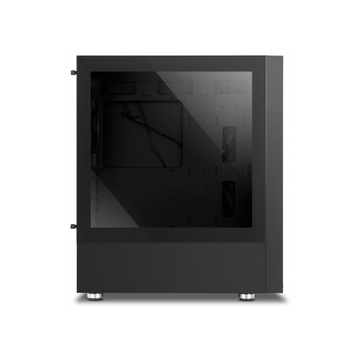 NOX Caja Semitorre ATX Hummer Blaster NXHUMMERBLASTER Negra ARGB con Ventana y USB 3.0 8