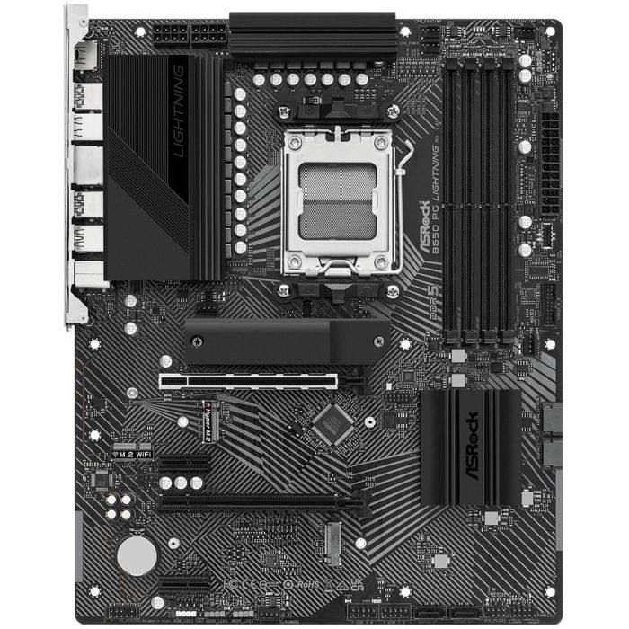 ASRock 90-MXBK20-A0UAYZ Placa Base B650 PG Lightning AMD Zócalo AM5 ATX DDR5 Wi-Fi 6E 2