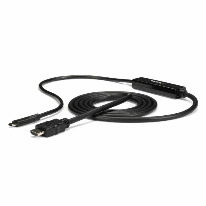 Cable USB-C a HDMI Startech CDP2HDMM2MB Negro 2 m 4K Ultra HD 2 Cable USB-C a HDMI Startech CDP2HDMM2MB Negro 2 m 4K Ultra HD 2