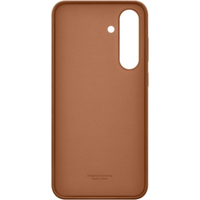 Samsung Funda Kindsuit Galaxy S25 FE, Protectora de Imitación Piel, Color Canela 5 Samsung Funda Kindsuit Galaxy S25 FE, Protectora de Imitación Piel, Color Canela 5