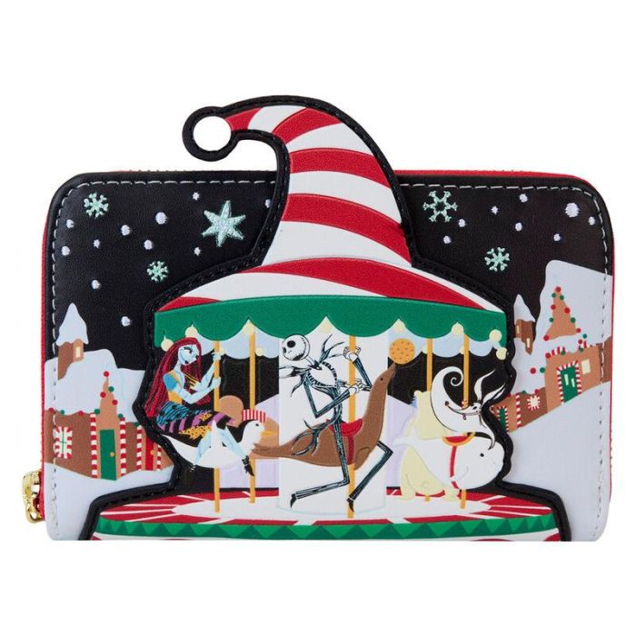 Loungefly Cartera Journey to Christmas Town Pesadilla Antes de Navidad Disney Billetera