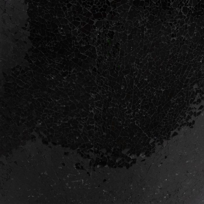 Jarrón Negro Fibra de Vidrio Decoración 46 X 46 X 70,50 cm