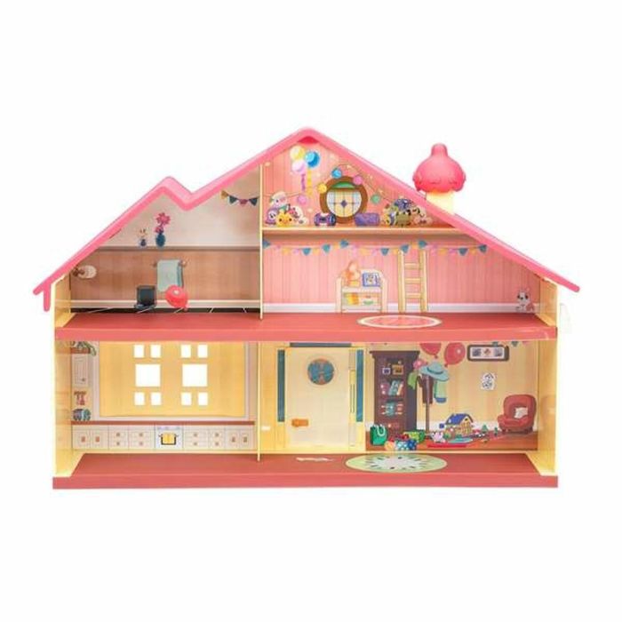 Casa celebracion de bluey.incluye once piezas, una figura de bluey festivo y pegatinas para decorar la casa. 5 Casa celebracion de bluey.incluye once piezas, una figura de bluey festivo y pegatinas para decorar la casa. 5