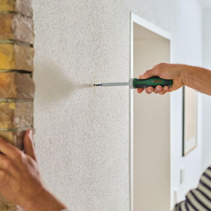 Bosch Destornillador de Trinquete con Punta, Mecanismo de 36 Dientes, Portapuntas Magnético, Mango de Agarre Suave 3 Bosch Destornillador de Trinquete con Punta, Mecanismo de 36 Dientes, Portapuntas Magnético, Mango de Agarre Suave 3