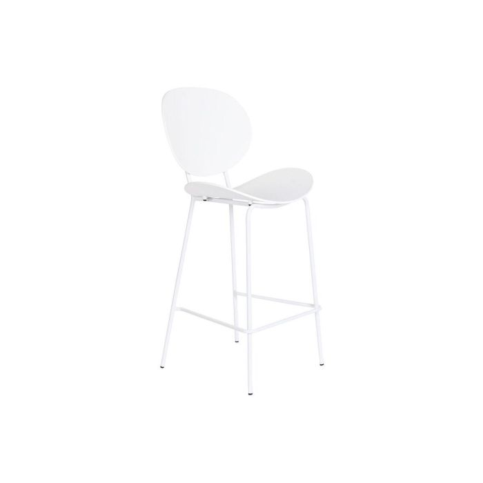DKD Home Decor Taburete Scandi Colección Shenglong 1 Blanco y Negro de PP y Metal, Altura Asiento 66 cm, Desmontable, 104 cm Alto DKD Home Decor Taburete Scandi Colección Shenglong 1 Blanco y Negro de PP y Metal, Altura Asiento 66 cm, Desmontable, 104 cm Alto