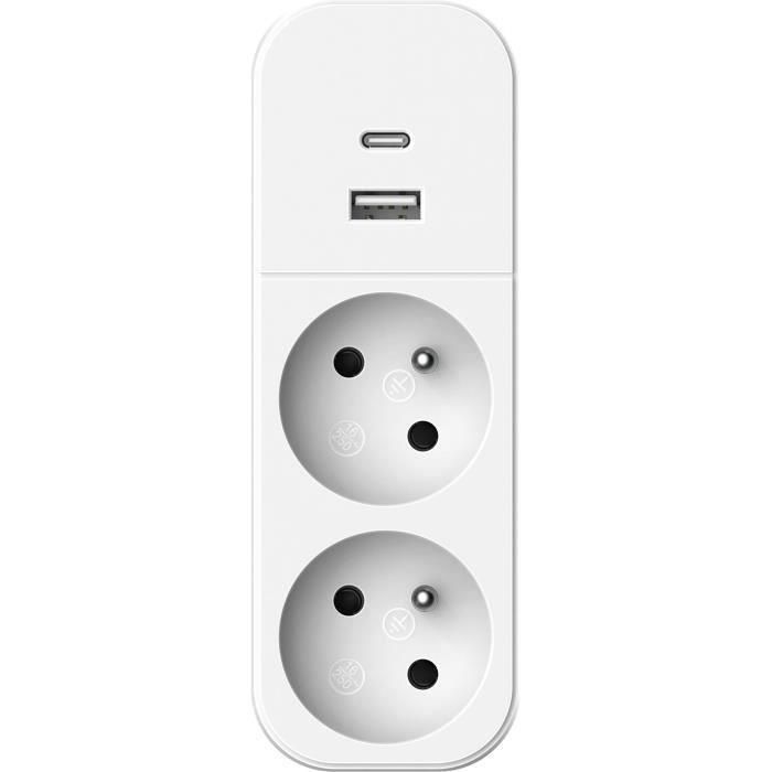 Biplite - QUARX - 2P 16A - Con USB-A y USB-C, compatible con NF 2 Biplite - QUARX - 2P 16A - Con USB-A y USB-C, compatible con NF 2