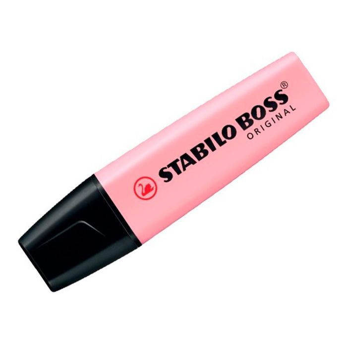 Rotulador Stabilo Boss Pastel Fluorescente 70 Rubor Rosa 10 unidades 2