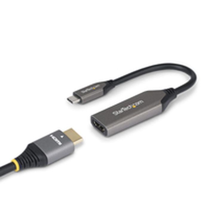 Cable USB Startech 112B-USBC-HDMI21 Gris 20 cm 8