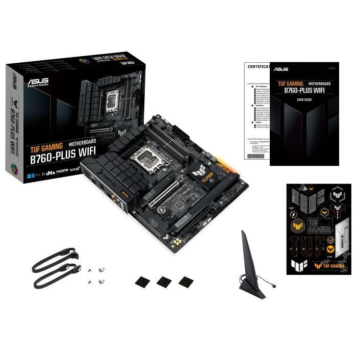 ASUS TUF Gaming B760-PLUS WiFi Placa Base ATX Socket LGA 1700 Intel DDR5 Wi-Fi 6E 6
