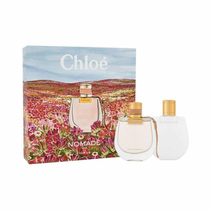 Chloé Nomade Estuche - Cofre de Regalo para Mujer con Perfume Eau de Parfum 50 ml y Loción Corporal 100 ml Chloé Nomade Estuche - Cofre de Regalo para Mujer con Perfume Eau de Parfum 50 ml y Loción Corporal 100 ml