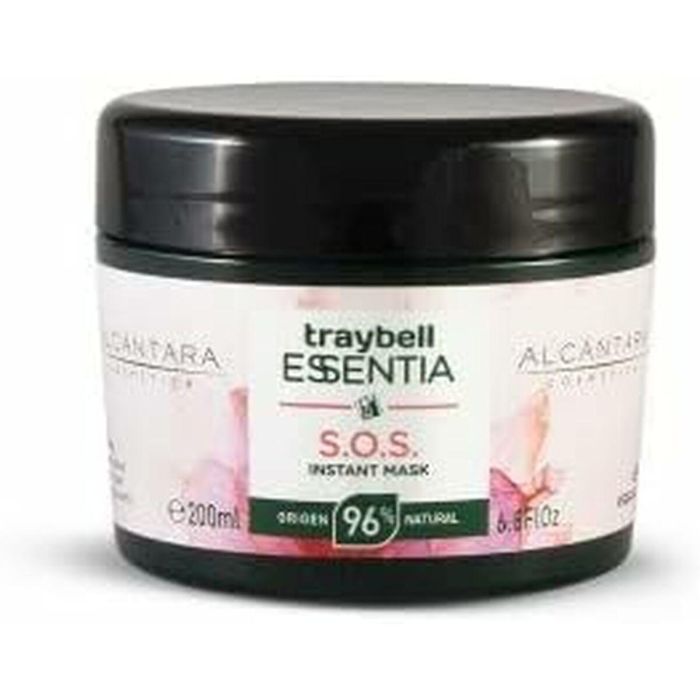 Alcantara Traybell Essentia Mascarilla Capilar S.O.S. Ultra-Reparadora Hidratante Nutritiva Anti-Frizz Sin Sulfatos Ni Siliconas 200 ml