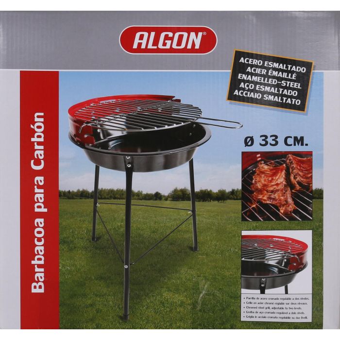 Barbacoa Redonda 33Cm Algon (6 Unidades) 1
