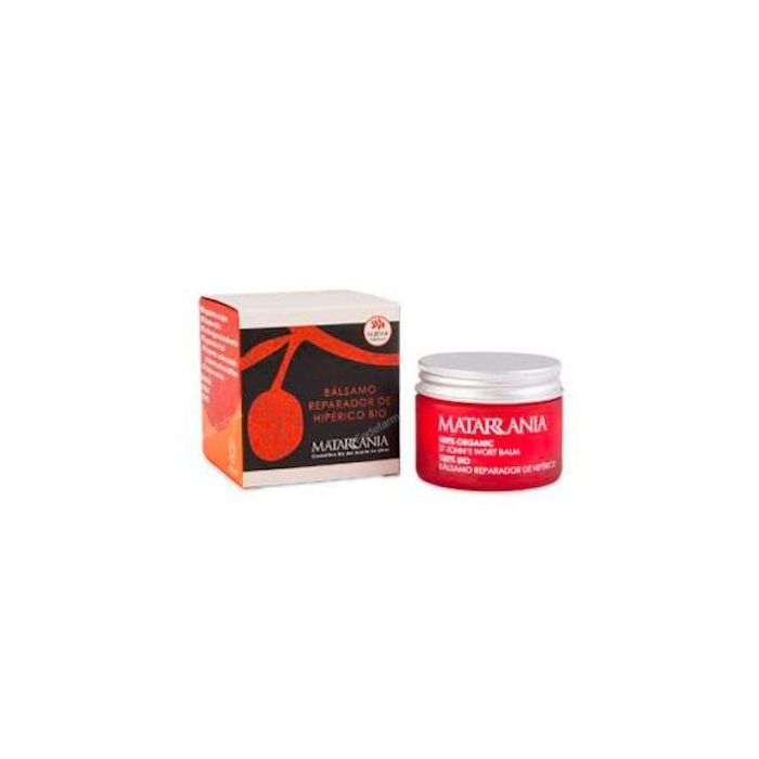 Matarrania Bálsamo Reparador de Hipérico 100% BIO Natural Aftersun Pieles Atópicas Sensibles Faciales y Corporales 30 ml