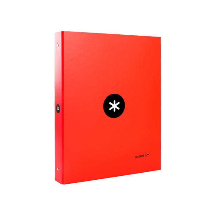 Antartik Carpeta de anillas A4 4/25 mm Roja 2