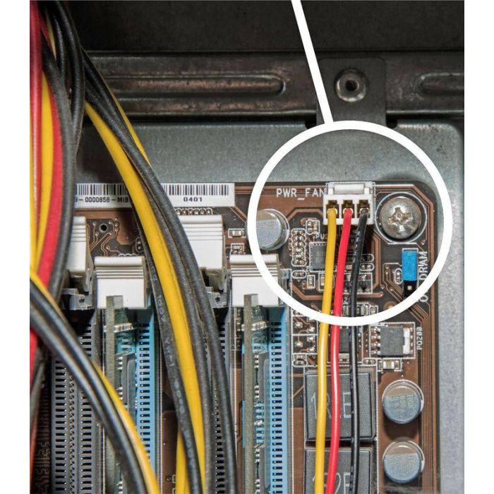 Gembird 80 mm PC case fan, ball bearing 4 Gembird 80 mm PC case fan, ball bearing 4