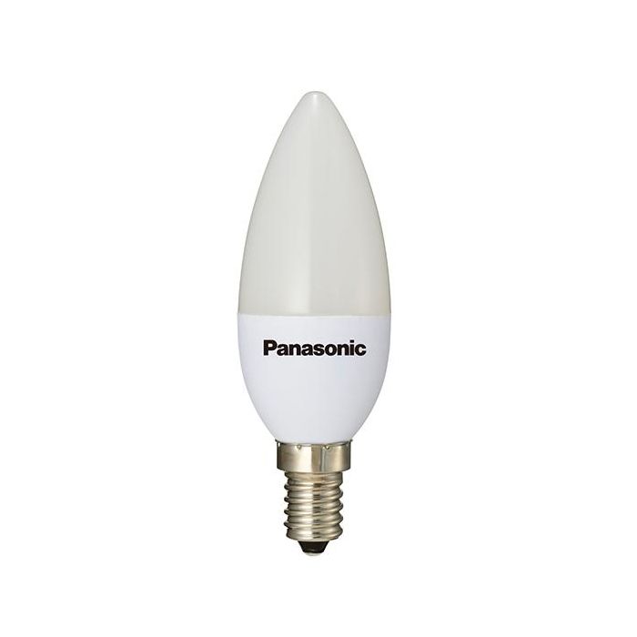 Panasonic-Panalight LDAHV5L27CFE142EP Lámpara LED Vela Frost E14 3,5W 2700K Panasonic-Panalight LDAHV5L27CFE142EP Lámpara LED Vela Frost E14 3,5W 2700K