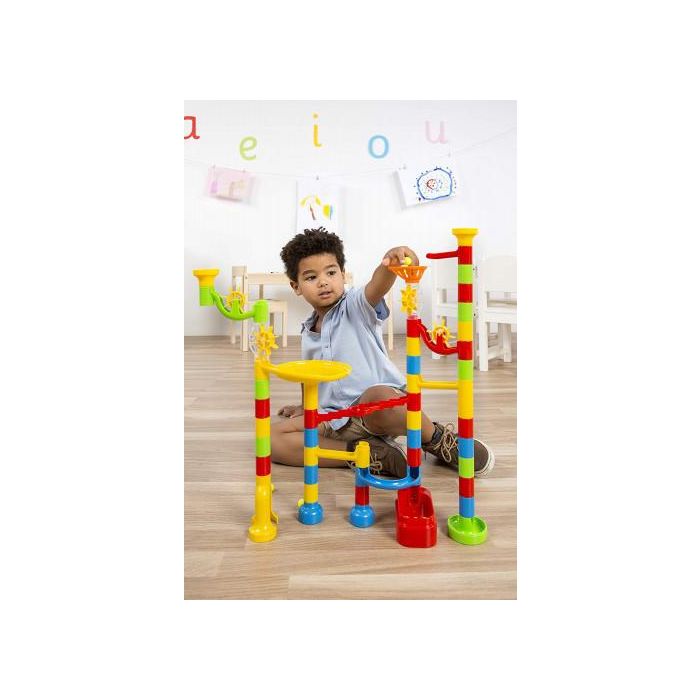 Miniland MARBLE RUN 60 PCS. 94116 - Circuito de bolas para niños a partir de 3 años 3 Miniland MARBLE RUN 60 PCS. 94116 - Circuito de bolas para niños a partir de 3 años 3