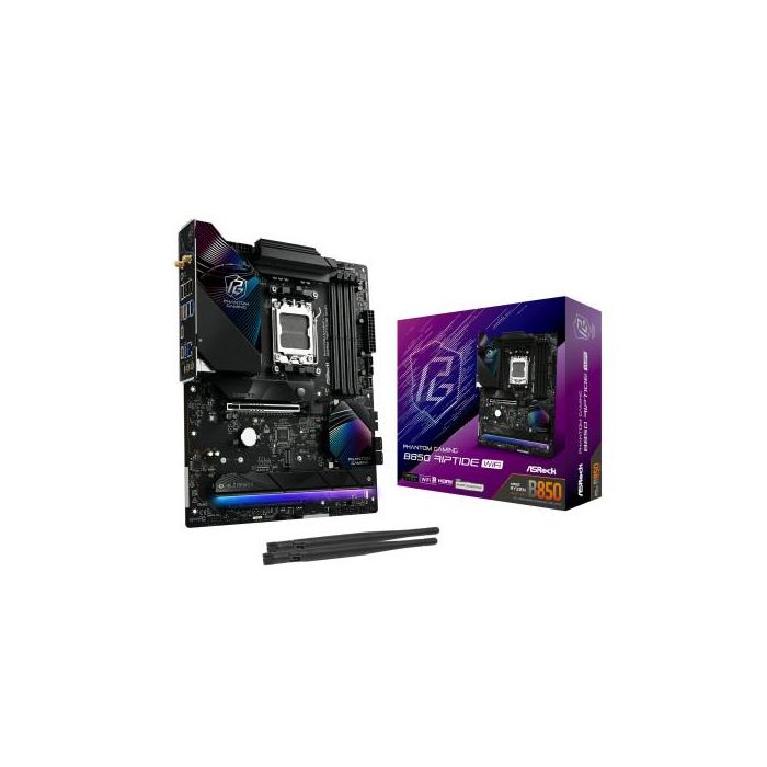 Placa ASRock B850 Riptide Wifi,Amd,Am5,B850,Usb20G,Wifi7,Atx Placa ASRock B850 Riptide Wifi,Amd,Am5,B850,Usb20G,Wifi7,Atx