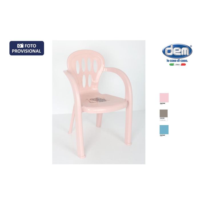 Inde Silla Infantil de Plástico, Múltiples Colores, 36 cm (largo) x 33 cm (ancho) x 51 cm (alto) (12 Unidades) 0 Inde Silla Infantil de Plástico, Múltiples Colores, 36 cm (largo) x 33 cm (ancho) x 51 cm (alto) (12 Unidades) 0