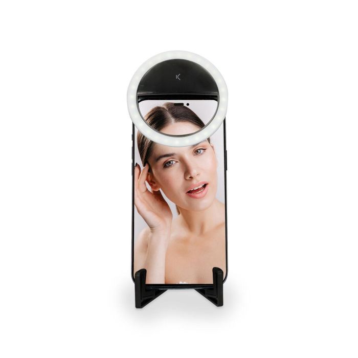 Aro de Luz para Selfie Recargable KSIX TP-8427542116006_BXYOUTBMINI_Vendor 3W 16 Aro de Luz para Selfie Recargable KSIX TP-8427542116006_BXYOUTBMINI_Vendor 3W 16