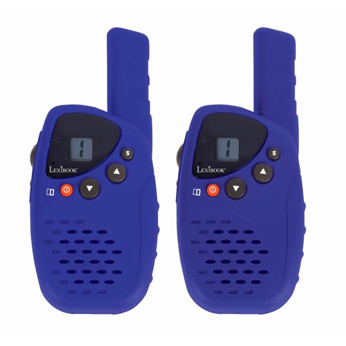 Lexibook Tw45Z Walkie Talkies Recargables con Base de Carga, Alcance hasta 5 km, Sonido Claro, Volumen Ajustable, para +6 años Lexibook Tw45Z Walkie Talkies Recargables con Base de Carga, Alcance hasta 5 km, Sonido Claro, Volumen Ajustable, para +6 años