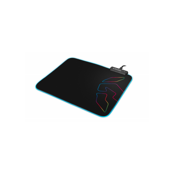Alfombrilla Gaming con Iluminación LED Krom NXKROMKNTRGB 1