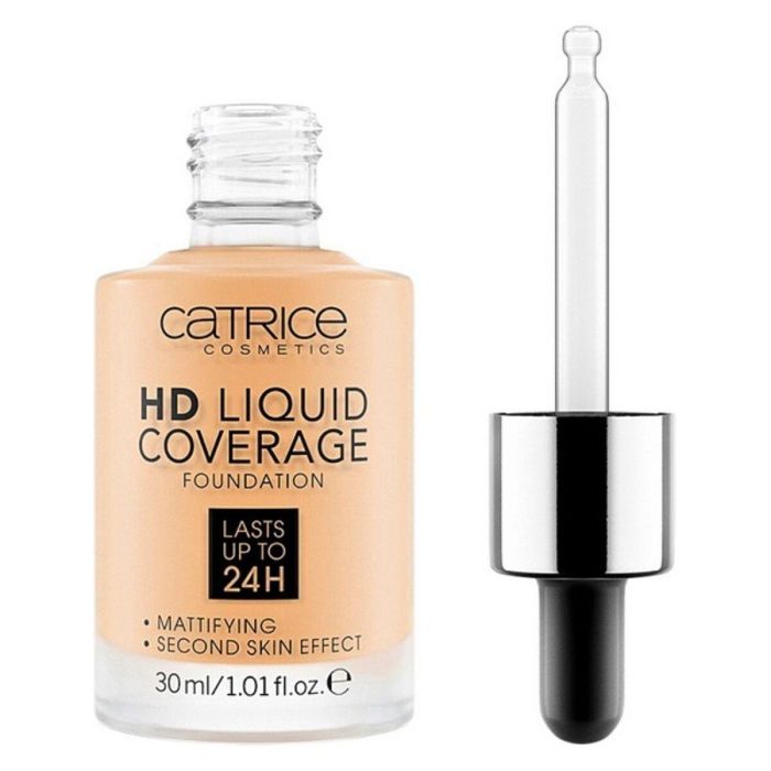 Base de Maquillaje Fluida Hd Liquid Coverage Foundation Catrice 11