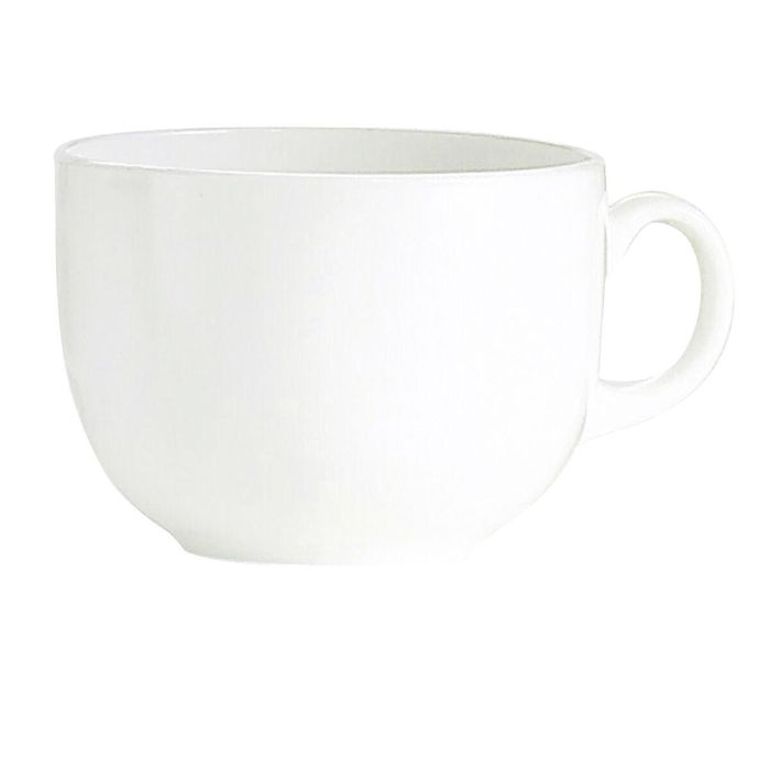 Taza Luminarc Blanc Grande Blanco Vidrio (720 ml) (6 Unidades) 1