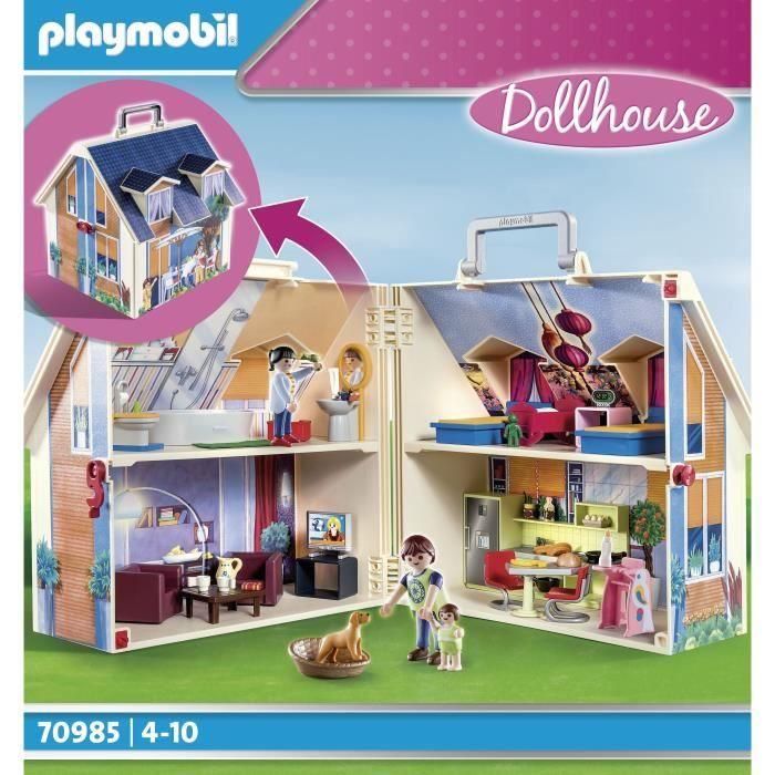 PLAYMOBIL - 70985 - Casa transportable 5