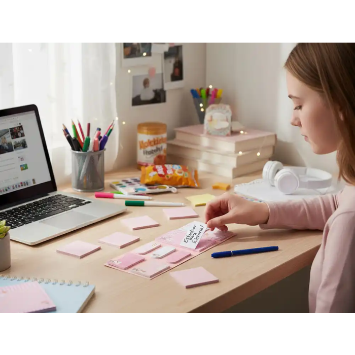 Imaginovo Notas Adhesivas Stick It! Notebook 20 Notas Adhesivas Conejito Tamaños Surtidos 5