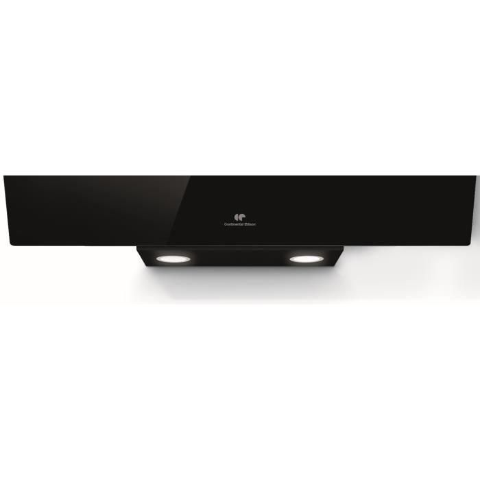 CONTINENTAL EDISON CEHD9065B campana decorativa negra - L90 cm 2 CONTINENTAL EDISON CEHD9065B campana decorativa negra - L90 cm 2