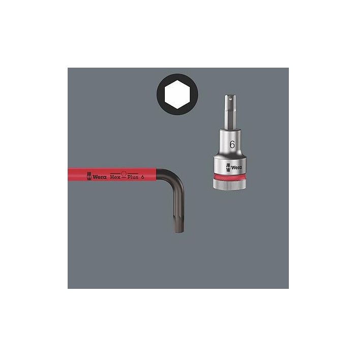 Wera 05133165001 Juego de llaves allen Hex-Plus Multicolour, métricas, 9 piezas (1.5, 2, 2.5, 3, 4, 5, 6, 8, 10 mm) 6