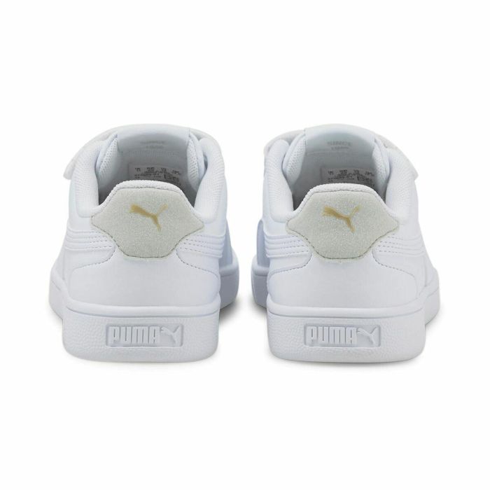 Zapatillas Deportivas Infantiles Puma Shuffle V Blanco 5