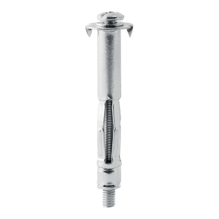 Rapid Taco de expansión metálico Ø8x46 tornillo M4x55, resistencia 25 kg, especial pladur, 10 unid Rapid Taco de expansión metálico Ø8x46 tornillo M4x55, resistencia 25 kg, especial pladur, 10 unid
