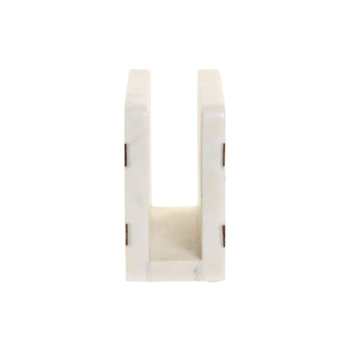 Servilletero Urban DKD Home Decor Blanco Natural 7 x 12.7 x 12.7 cm 3 Servilletero Urban DKD Home Decor Blanco Natural 7 x 12.7 x 12.7 cm 3