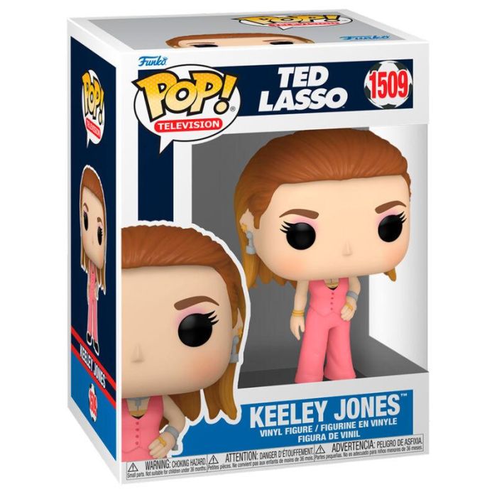 Funko Figura POP Keeley Jones Ted Lasso Vinilo 9cm Caja Regalo