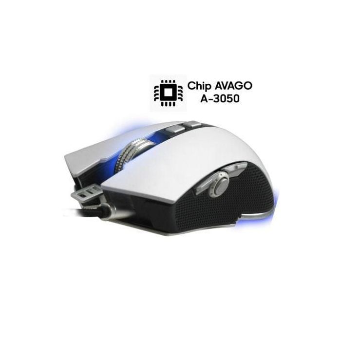 Ratón Gaming Woxter Stinger RX 1500 M/ Hasta 4000 DPI/ Blanco Ratón Gaming Woxter Stinger RX 1500 M/ Hasta 4000 DPI/ Blanco