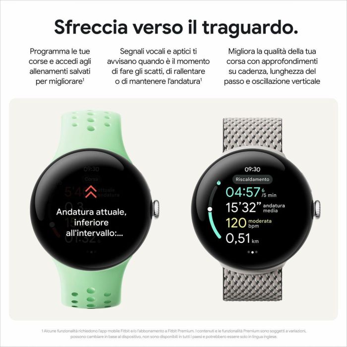 Smartwatch Google GA05785-DE Negro 1,4" 45 mm 8