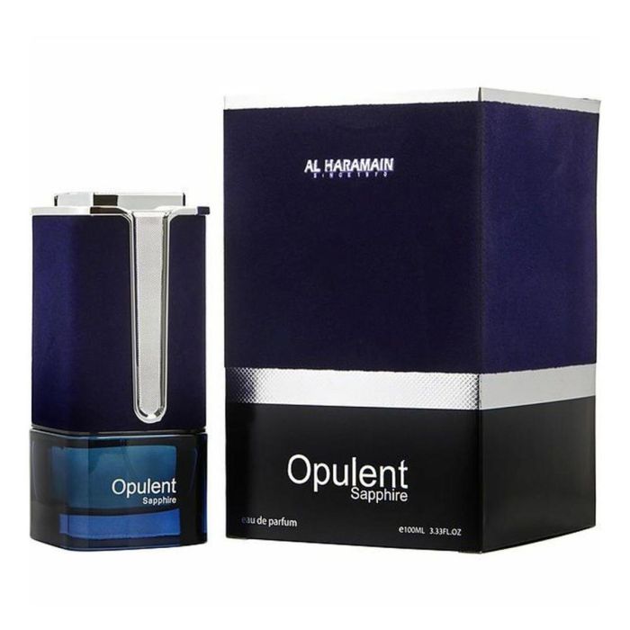 Al Haramain Opulent sapphite eau de parfum 100un vaporizador