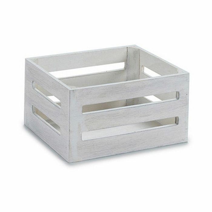 Caja Decorativa Blanco Madera 16 x 8 x 11 cm (60 unidades) 1 Caja Decorativa Blanco Madera 16 x 8 x 11 cm (60 unidades) 1